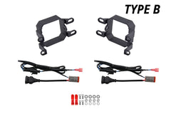 Diode Dynamics® DD6256P - Type MR Fog Light Mounting Brackets