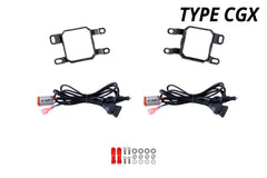Diode Dynamics® DD6256P - Type MR Fog Light Mounting Brackets