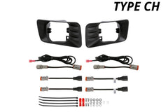 Diode Dynamics® DD6256P - Type MR Fog Light Mounting Brackets