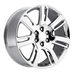 24x10 Aluminum Wheel with 6x5.5 Bolt Pattern - Chrome