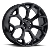 20x9 Aluminum Wheel with 5x115 Bolt Pattern - Gloss Black