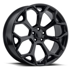 20x9 Aluminum Wheel with 5x115 Bolt Pattern - Gloss Black