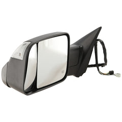 KOOL VUE MIRRORSRAM 2500/3500 P/U 15-18 TOWING MIRROR LH, Power, Power Folding, Heated, Textured, w/ Puddle and Signal Lights, No Memory, (2500 w/ Towing Package)