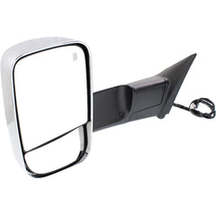KOOL VUE MIRRORSRAM 2500/3500 P/U 15-18 TOWING MIRROR LH, Power, Power Folding, Heated, Chrome, w/ Memory, Puddle Light, and Signal Light, (2500 w/ Towing Package)