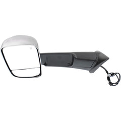 KOOL VUE MIRRORSRAM 2500/3500 P/U 15-18 TOWING MIRROR LH, Power, Power Folding, Heated, Chrome, w/ Memory, Puddle Light, and Signal Light, (2500 w/ Towing Package)
