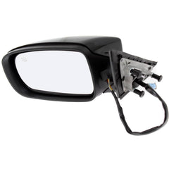 KOOL VUE MIRRORSCHARGER 11-12 MIRROR LH, Power, Manual Folding, Heated, Paintable, No Memory