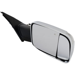 KOOL VUE MIRRORSRAM 1500 P/U 19-20 TOWING MIRROR RH, Power, Manual Folding, Heated, Chrome, w/ BSD, Memory, Puddle Light, and Signal Light, w/o Surround View Camera