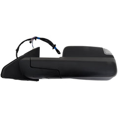 KOOL VUE MIRRORSRAM 1500 P/U 20-22/RAM 1500 TRX 21-24 TOWING MIRROR LH, Power, Manual Folding, Heated, Textured, w/ BSD, Memory, Puddle Light, Signal Light, and Temp Sensor, w/o Surround View Camera