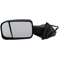 KOOL VUE MIRRORSRAM 1500 P/U 20-22/RAM 1500 TRX 21-24 TOWING MIRROR LH, Power, Manual Folding, Heated, Textured, w/ BSD, Memory, Puddle Light, Signal Light, and Temp Sensor, w/o Surround View Camera