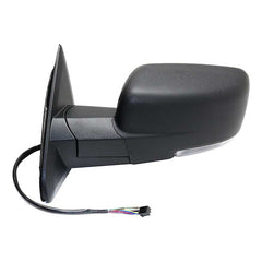 KOOL VUE MIRRORSRAM 1500 P/U 13-18/RAM 2500 P/U 13-17 MIRROR LH, Non-Towing, Power, Power Folding, Heated, Textured, w/ Puddle Light, Signal Light, and Temp Sensor, No Memory, Includes 19-20 1500 Classic