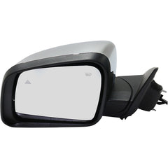 KOOL VUE MIRRORSDURANGO 11-22 MIRROR LH, Power, Manual Folding, Heated, Chrome, w/ BSD, Memory, and Signal Light, No Auto-dimming