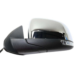 KOOL VUE MIRRORSDURANGO 11-22 MIRROR LH, Power, Manual Folding, Heated, Chrome, w/ BSD, Memory, and Signal Light, No Auto-dimming