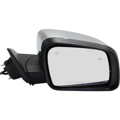 KOOL VUE MIRRORSDURANGO 11-22 MIRROR RH, Power, Manual Folding, Heated, Chrome, w/ BSD, Memory, and Signal Light, No Auto-dimming