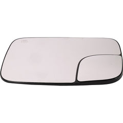 DODGE FULL SIZE P/U 05-08 MIRROR GLASS LH, Heated, Towing, All Cab Types, w/ Towing Pkg, w/ Backing Plate