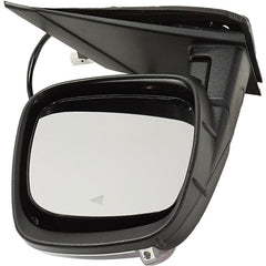 KOOL VUE MIRRORSGRAND CARAVAN/TOWN & COUNTRY 09-16 MIRROR LH, Power, Manual Folding, Heated, Chrome, w/ BSD and Signal Light, No Memory and Side Object Sensor