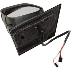 KOOL VUE MIRRORSGRAND CARAVAN/TOWN & COUNTRY 09-16 MIRROR LH, Power, Manual Folding, Heated, Chrome, w/ BSD and Signal Light, No Memory and Side Object Sensor