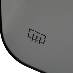 RAM 1500/2500 10-18 MIRROR GLASS RH, Heated, No Auto-dimming and Signal Light, Includes 19-21 1500 Classic