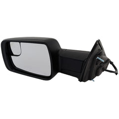 KOOL VUE MIRRORSRAM 1500 P/U 19-22 MIRROR LH, Power, Power Folding, Heated, Textured, w/ Blind Spot Corner Glass, Puddle Light, Signal Light, and Temp Sensor, No Memory, Non-Towing