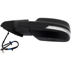 KOOL VUE MIRRORSRAM 1500 P/U 19-22 MIRROR LH, Power, Power Folding, Heated, Textured, w/ Blind Spot Corner Glass, Puddle Light, Signal Light, and Temp Sensor, No Memory, Non-Towing