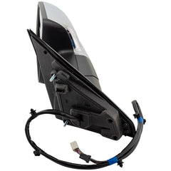 KOOL VUE MIRRORSRAM 1500 P/U 19-22 MIRROR LH, Power, Power Folding, Heated, Chrome, w/ Blind Spot Corner Glass, Memory, Puddle Light, Signal Light, and Temp Sensor, w/o Surround View Camera, Non-Towing