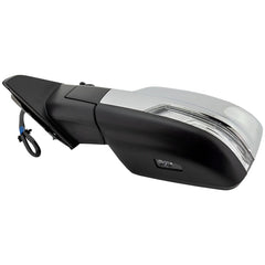 KOOL VUE MIRRORSRAM 1500 P/U 19-22 MIRROR LH, Power, Power Folding, Heated, Chrome, w/ Blind Spot Corner Glass, Memory, Puddle Light, Signal Light, and Temp Sensor, w/o Surround View Camera, Non-Towing