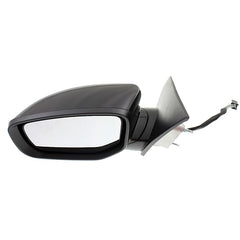 KOOL VUE MIRRORSDART 13-15 MIRROR LH, Power, Manual Folding, Non-Heated, Paintable, No Puddle and Signal Lights