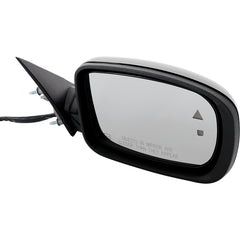 KOOL VUE MIRRORSCHARGER 11-19 MIRROR RH, Power, Manual Folding, Heated, Paintable, w/ Memory, Puddle Light, Blind Spot Detection, No Auto-dimming, Signal Light