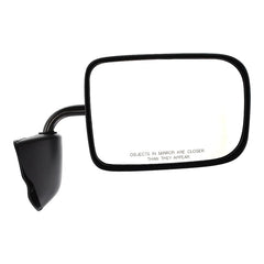 KOOL VUE MIRRORSDODGE FULL SIZE VAN 94-97 MIRROR RH, Non-Towing, Manual Adjust, Manual Folding, Non-Heated, Paintable, Low Mount, 6 x 9 in.