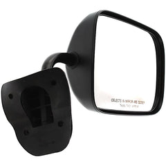 KOOL VUE MIRRORSDODGE FULL SIZE VAN 94-97 MIRROR RH, Non-Towing, Manual Adjust, Manual Folding, Non-Heated, Paintable, Low Mount, 6 x 9 in.