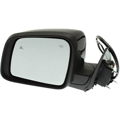 KOOL VUE MIRRORSDURANGO 11-22 MIRROR LH, Power, Manual Folding, Heated, Paintable, w/ BSD, Memory, and Signal Light, No Auto-dimming
