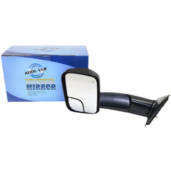 KOOL VUE MIRRORSRAM 1500 P/U 1500 02-09/RAM 2500/3500 P/U 03-09 TOWING MIRROR LH, Power, Manual Folding, Heated, Textured