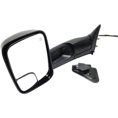 KOOL VUE MIRRORSRAM 1500 P/U 98-01/RAM 2500/3500 P/U 98-02 TOWING MIRROR LH, Power, Manual Folding, Heated, Textured, w/ Bracket