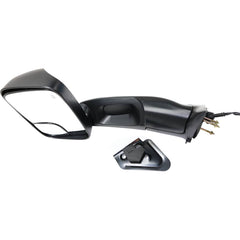 KOOL VUE MIRRORSRAM 1500 P/U 98-01/RAM 2500/3500 P/U 98-02 TOWING MIRROR LH, Power, Manual Folding, Heated, Textured, w/ Bracket