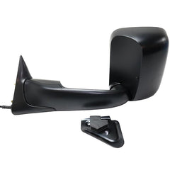 KOOL VUE MIRRORSRAM 1500 P/U 98-01/RAM 2500/3500 P/U 98-02 TOWING MIRROR LH, Power, Manual Folding, Heated, Textured, w/ Bracket