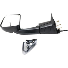 KOOL VUE MIRRORSRAM 1500 P/U 98-01/RAM 2500/3500 P/U 98-02 TOWING MIRROR LH, Power, Manual Folding, Heated, Textured, w/ Bracket