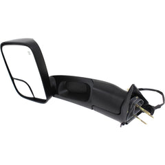 KOOL VUE MIRRORSRAM 1500 P/U 98-01/RAM 2500/3500 P/U 98-02 TOWING MIRROR LH, Power, Manual Folding, Heated, Textured, w/ Bracket