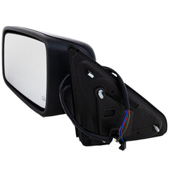 KOOL VUE MIRRORSDODGE FULL SIZE P/U 10-12 MIRROR LH, Non-Towing, Power, Manual Folding, Heated, Paintable, w/ Puddle and Signal Lights, No Memory