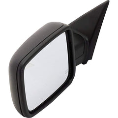 KOOL VUE MIRRORSRAM 1500 P/U 09-13/RAM 2500 P/U 10-12 MIRROR LH, Non-Towing, Power, Manual Folding, Heated, Textured, No Memory, Puddle Light, and Signal Light