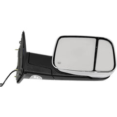 KOOL VUE MIRRORSDODGE FULL SIZE P/U 10-10/RAM FULL SIZE P/U 11-12 TOWING MIRROR RH, Power, Manual Folding, Heated, Chrome, No Auto-dimming, BSD, and In-housing Signal Light, w/ Memory