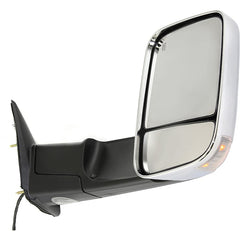 KOOL VUE MIRRORSDODGE FULL SIZE P/U 10-10/RAM FULL SIZE P/U 11-12 TOWING MIRROR RH, Power, Manual Folding, Heated, Chrome, No Auto-dimming, BSD, and In-housing Signal Light, w/ Memory