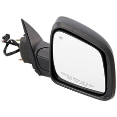 KOOL VUE MIRRORSDURANGO 11-18 MIRROR RH, Power, Manual Folding, Heated, Paintable, No Auto-dimming, BSD, Memory, and Signal Light