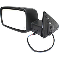 KOOL VUE MIRRORSRAM 1500/2500 PICKUP 13-18 MIRROR LH, Non-Towing, Power, Manual Folding, Heated, Textured, No Memory and Puddle Light, Includes 19-22 1500 Classic, w/ Temp Sensor