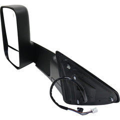 KOOL VUE MIRRORSRAM FULL SIZE P/U 12-18 MIRROR LH, Towing, Power, Manual Folding, Heated, Textured, w/ Puddle and Signal Lights, No Memory, Includes 19-22 1500 Classic