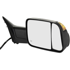 KOOL VUE MIRRORSRAM FULL SIZE P/U 12-18 MIRROR RH, Towing, Power, Manual Folding, Heated, Textured, w/ Puddle and Signal Lights, No Memory, Includes 19-22 1500 Classic