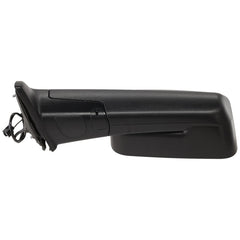 KOOL VUE MIRRORSRAM 1500 13-18/RAM 2500/3500 P/U 13-22 TOWING MIRROR LH, Manual Adjust, Manual Folding, Non-Heated, Textured, No Memory, Puddle Light, and Signal Light, Includes 19-22 1500 Classic, w/ Temp Sensor