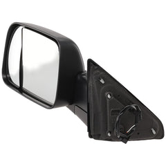 KOOL VUE MIRRORSRAM 1500 13-18/RAM 2500/3500 P/U 13-22 TOWING MIRROR LH, Manual Adjust, Manual Folding, Non-Heated, Textured, No Memory, Puddle Light, and Signal Light, Includes 19-22 1500 Classic, w/ Temp Sensor