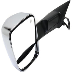 KOOL VUE MIRRORSRAM 1500/2500 P/U 13-18/RAM 3500 12-18 MIRROR LH, Towing, Power, Manual Folding, Heated, Chrome, w/ Memory, Puddle Light, and Signal Light, Includes 19-21 1500 Classic