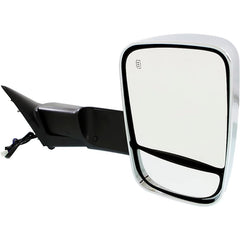 KOOL VUE MIRRORSRAM 1500/2500 P/U 13-18/RAM 3500 12-18 MIRROR RH, Towing, Power, Manual Folding, Heated, Chrome, w/ Memory, Puddle Light, and Signal Light, Includes 19-21 1500 Classic
