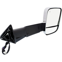 KOOL VUE MIRRORSRAM 1500/2500 P/U 13-18/RAM 3500 12-18 MIRROR RH, Towing, Power, Manual Folding, Heated, Chrome, w/ Memory, Puddle Light, and Signal Light, Includes 19-21 1500 Classic