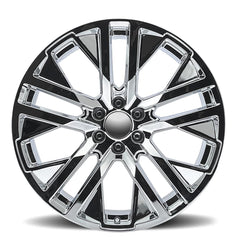 24x10 Aluminum Wheel with 6x5.5 Bolt Pattern - Chrome